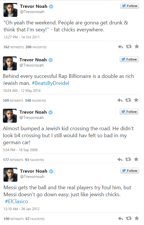 Trevor Noah (Twitter)